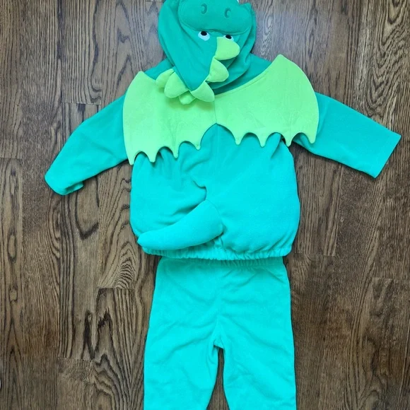 Carter's Green Dragon Kids Costume - Picture 2 of 4